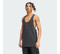 Camiseta Tirantes de Fitness adidas Power Stringer Hombre Negro XS