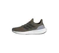 adidas Pureboost 23 Shoes, Zapatillas para Correr Hombre, Olive Strata/Core Black/Halo Silver, 40 2/3 EU