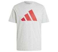 adidas Hombre PWR 3 Graphic tee, Medium Grey Heather, S