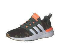 adidas Hombre Racer TR21 Cloudfoam Lifestyle Running Shoes, Green Oxide / Cloud White / Orange, 41 1/3 EU