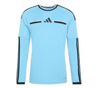 adidas Hombre Referee 26 Jersey Long Sleeve Shirt, Bright Cyan/Black, S
