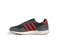 adidas Hombre Run 60S 4.0 Shoes, Core Black/Better Scarlet/Carbon, 40 2/3 EU