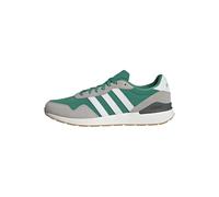 Adidas Hombre Run 60s 4.0 Shoes, Court Green/FTWR White/Grey Two, 44 2/3 EU