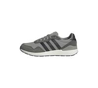 adidas Hombre Run 60s 4.0 Shoes, Silver Pebble/Core Black/Shadow Olive, 44 EU