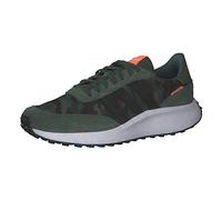 adidas Hombre Run 70s Lifestyle Running Shoes, green oxide/core black/screaming orange, 44 2/3 EU