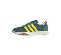 adidas Hombre Run 76/26 Shoes, Collegiate Green/Yellow/Court Green, 44 EU