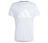 adidas Hombre Run It Stripes tee, halo Blue, M