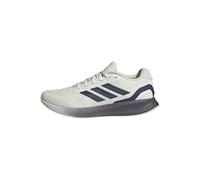 adidas Hombre Runfalcon 5 Running Shoes, Off White/Dark Blue/Dash Grey, 45 1/3 EU