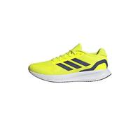 Adidas Hombre Runfalcon 5 Running Shoes, Solar Yellow/Dark Blue/FTWR White, 42 2/3 EU