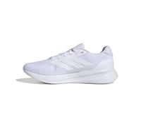 adidas Hombre Runfalcon 5 Wide Running Shoes, FTWR White/FTWR White/Core Black, 49 1/3 EU