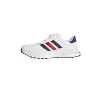 adidas Hombre S2G 26 Boa Spikeless Golf Shoe, FTWR White/Collegiate Navy/Better Scarlet, 44 EU