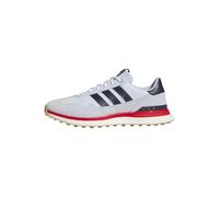 adidas Hombre S2G 26 Textile Spikeless Golf Shoe, Crystal Sky/Collegiate Navy/Better Scarlet, 43 1/3 EU