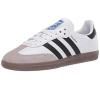 Adidas Hombre Samba Cuero White Black Granite Entrenadores 42 EU
