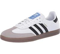 Adidas Hombre Samba Cuero White Black Granite Entrenadores 42 EU