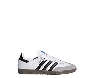 Adidas Hombre Samba Cuero White Black Granite Entrenadores 44 EU
