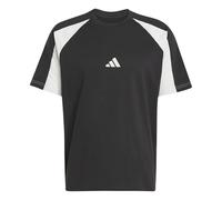 adidas Hombre Seasonal Essentials Colorblock T-Shirt, Black, XS