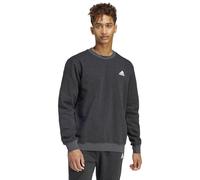 adidas Hombre Seasonal Essentials Mélange Sweater, Black Melange, XL