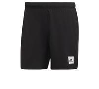 adidas Hombre Short Length Solid Swim Shorts, Black, S