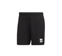 adidas Hombre Short Length Solid Swim Shorts, Black, S