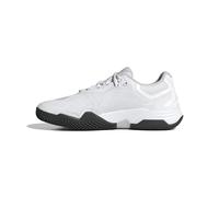 adidas Hombre Solematch Control 2 Tennis Shoes, FTWR White/Black Blue Met./Silver Met., 44 EU