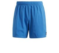 Adidas Hombre Solid CLX Short-Length Swim Shorts, Bright Royal/Lucid Lemon, S