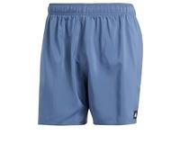 Adidas Hombre Solid CLX Short-Length Swim Shorts, Preloved Ink/White, S