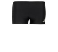 adidas Hombre Solid Swim Boxers Swimwear, Black, 32