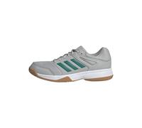 adidas Hombre Speedcourt Mens Indoor Shoes, Grey Two/Equipment Green/FTWR White, 41 1/3 EU