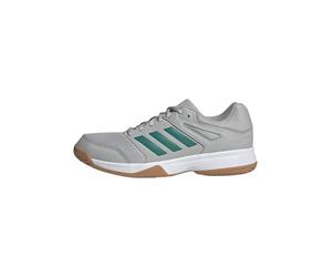 adidas Hombre Speedcourt Mens Indoor Shoes, Grey Two/Equipment Green/FTWR White, 42 EU