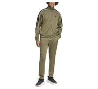 adidas Hombre SPORTSWEAR 3S DOUBLEKNIT TRACKSUIT, olive strata, S