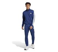 adidas Hombre SPORTSWEAR BASIC 3 STRIPES TRICOT TRACKSUIT, Dark Blue, L Tall