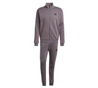 adidas Hombre SPORTSWEAR BASIC 3 STRIPES TRICOT TRACKSUIT, Grey Strata, S