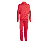 adidas Hombre Sportswear Basic 3 Stripes Tricot Tracksuit, Rojo (Pure Ruby), XS