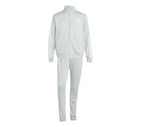 adidas Hombre SPORTSWEAR BASIC 3 STRIPES TRICOT TRACKSUIT, Wonder Silver, M