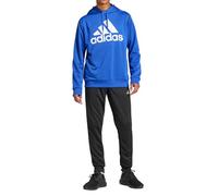 adidas Hombre Sportswear French Terry Hooded Track Suit, semi lucid blue/black, S
