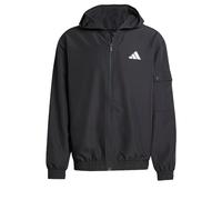 adidas Hombre SPORTSWEAR WOVEN CARGO TRACKSUIT, Black, XXL