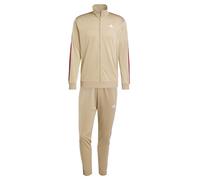 adidas Hombre SPW SMALL LOGO TRICOT COLORBLOCK TRACKSUITS, Blanch Cargo/Shadow Red, L