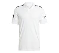 adidas Hombre Squadra25 Cotton Polo Shirt, White/Black, L