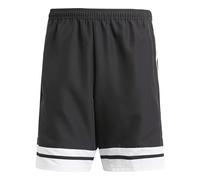 adidas Hombre Squadra25 Downtime Woven Short Shorts, Black/White, M