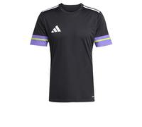 adidas Hombre SQUADRA25 Jersey Short Sleeve, Black/Purple Rush/Semi Solar Slime, M