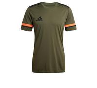 adidas Hombre SQUADRA25 Jersey Short Sleeve, Night Cargo/Black/Semi Impact Orange, M