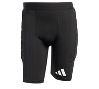 adidas Hombre SQUADRA25 Padded Goalkeeper Short Tight, Black/White, 3XL