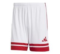 adidas Hombre Squadra25 Short Shorts, White/Team Power Red 2, XS