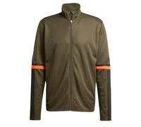 adidas Hombre SQUADRA25 TRAINING JACKET, Night Cargo/Black/Semi Impact Orange, XL
