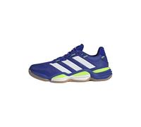 adidas Hombre Stabil 16 Indoor Shoes, Lucid Blue/Cloud White/Lucid Lemon, 44 2/3 EU