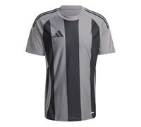 adidas Hombre Striped 24 Jersey Shirt, Team Grey Four/Black, XXL