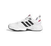 adidas Hombre Strutter Shoes, Cloud White / Core Black / Active Red, 45 1/3 EU