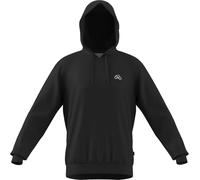 adidas Hombre Summer Slide Trim Graphic Hoodie Sweatshirt, Black, XXL