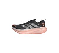 adidas Hombre Supernova Glide Running Shoes, Core Black/Iron Met./Lucid Orange, 43 1/3 EU