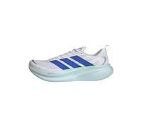 adidas Hombre Supernova Glide Running Shoes, FTWR White/Blue/Lime Burst, 42 EU